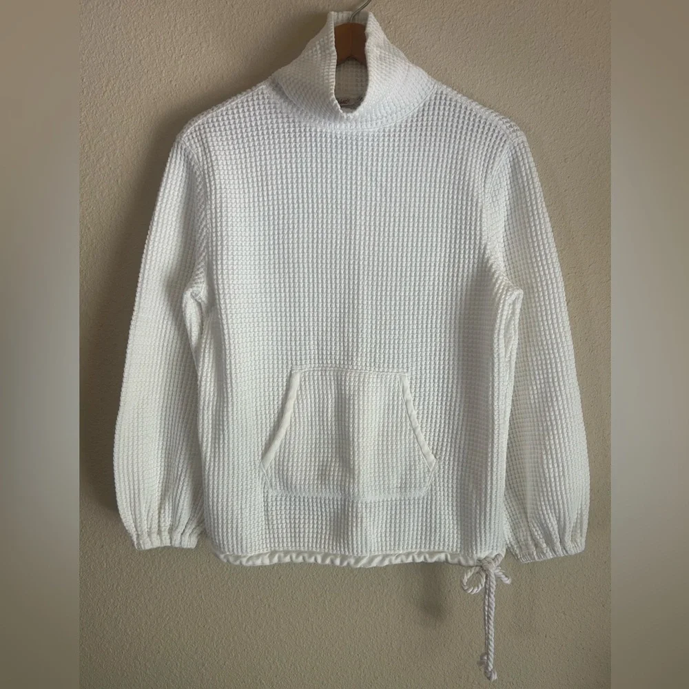 Faherty Women's Maude Pullover | small | Winter white - Picture 4 of 10